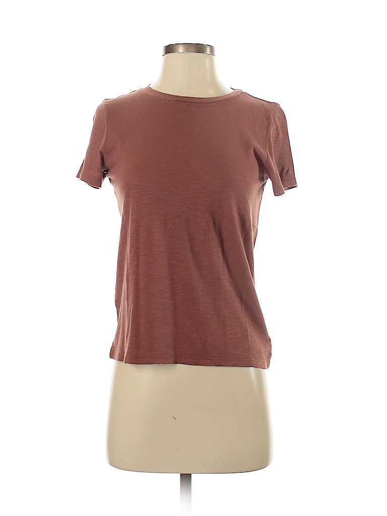 American Eagle Outfitters 100% Cotton Brown Short Sleeve T-Shirt Size S - photo 1