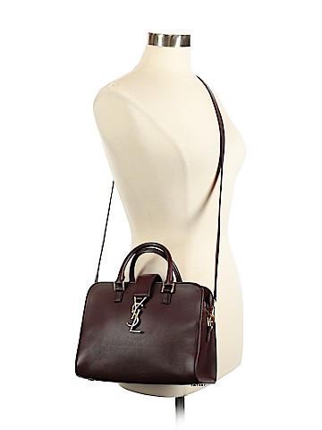 Yves Saint Laurent Leather Satchel (view 2)