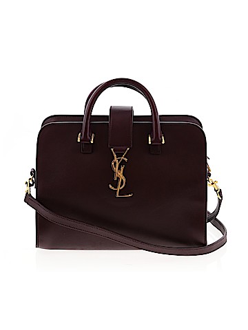 Yves Saint Laurent Leather Satchel (view 1)