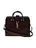Yves Saint Laurent 100% Leather Burgundy Leather Satchel One size - photo 1