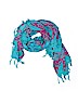 Unbranded Print Blue Scarf One size - photo 1
