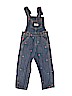 OshKosh B'gosh 100% Cotton Hearts Blue Overalls Size 3T - photo 1