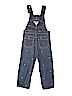 OshKosh B'gosh 100% Cotton Hearts Blue Overalls Size 3T - photo 2