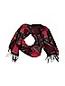 Unbranded Print Burgundy Scarf One size - photo 1