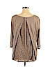 LC Lauren Conrad Tan 3/4 Sleeve Blouse Size XL - photo 2