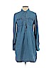 Old Navy 100% Cotton Blue Casual Dress Size S (petite) - photo 1
