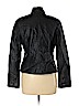Bernardo 100% Polyurethane Black Faux Leather Jacket Size L - photo 2