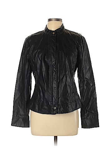 Bernardo Faux Leather Jacket (view 1)