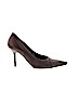 Narciso Rodriguez 100% Leather Brown Heels Size EU 38 - photo 1