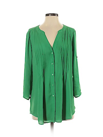BCBGMAXAZRIA 3/4 Sleeve Blouse (view 1)