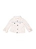 Children's Apparel Network 100% Cotton White Denim Jacket 12-18 MO / 18 MO - photo 1