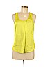 Caslon 100% Polyester Yellow Tank Top Size M (petite) - photo 1