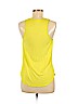 Caslon 100% Polyester Yellow Tank Top Size M (petite) - photo 2
