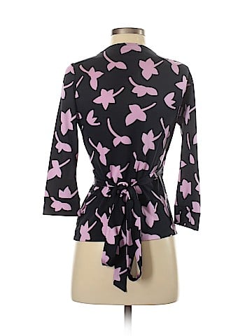 Diane von Furstenberg 3/4 Sleeve Silk Top (view 2)