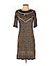 Karen Walker Brown Casual Dress Size 4 - photo 1