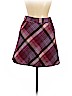 H&M Burgundy Casual Skirt Size 6 - photo 1