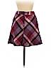 H&M Burgundy Casual Skirt Size 6 - photo 2