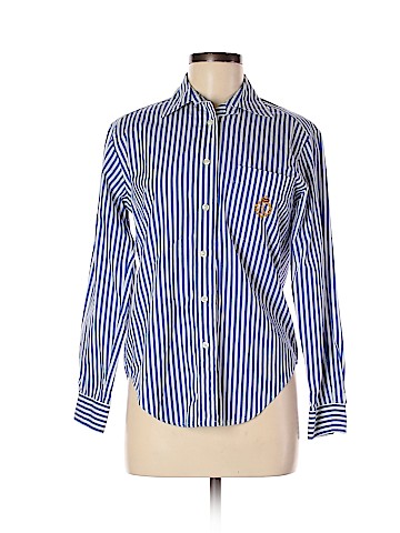 Lauren by Ralph Lauren Long Sleeve Button-Down Shirt (view 1)