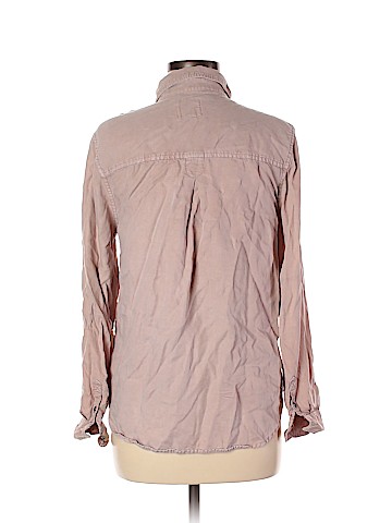 American Eagle Outfitters Long Sleeve Button-Down Shirt (view 2)