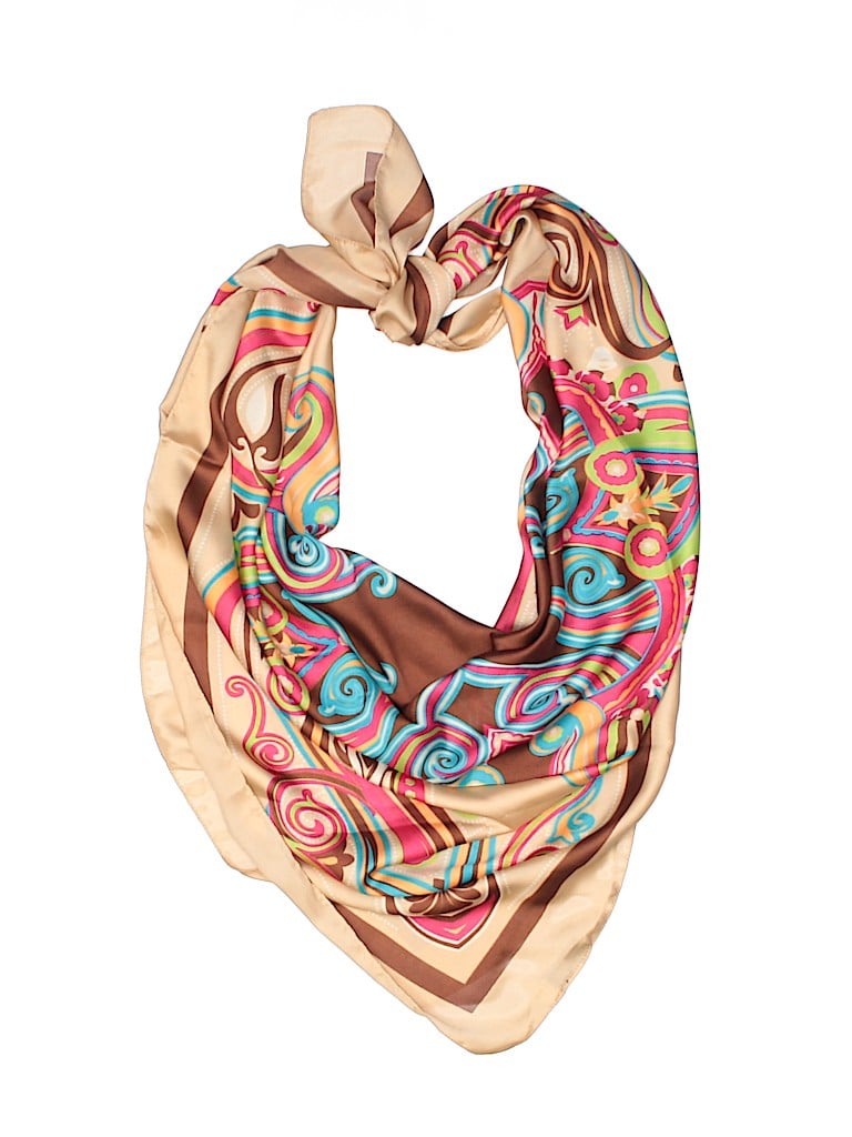 Coco + Carmen 100% Polyester Tan Scarf One Size - 77% off | thredUP