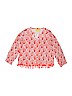 Roberta Roller Rabbit 100% Cotton Pink Long Sleeve Blouse Size 8 - photo 1