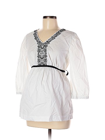 Motherhood 3/4 Sleeve Blouse (view 1)