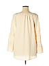 Adiva 100% Polyester Ivory Long Sleeve Blouse Size 1X - photo 2