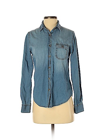 BDG Long Sleeve Button-Down Shirt (view 1)