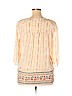 LC Lauren Conrad Tan 3/4 Sleeve Blouse Size XL - photo 2