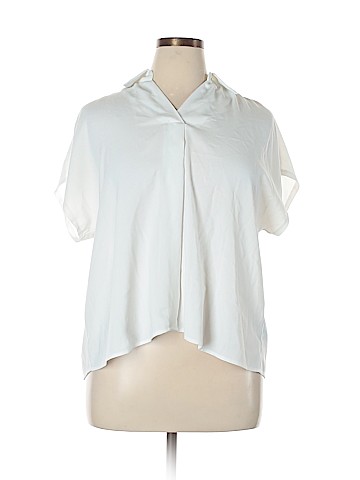 Worthington Short Sleeve Blouse (view 1)