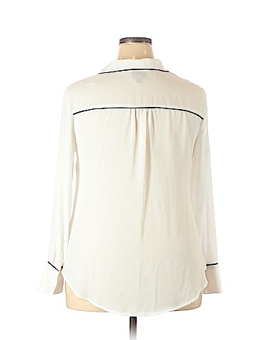 Worthington Long Sleeve Blouse (view 2)
