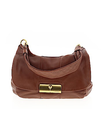 Coach Factory Leather Satchel (view 1)