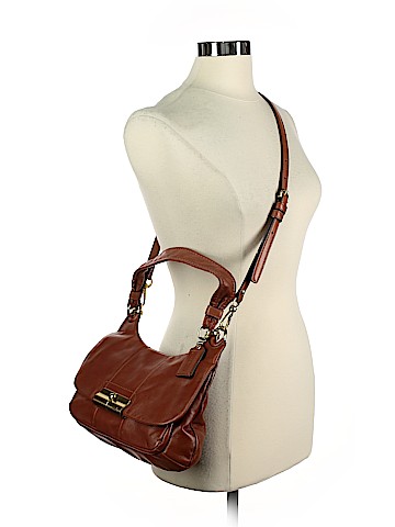 Coach Factory Leather Satchel (view 2)
