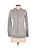 Banana Republic 100% Cotton Gray Zip Up Hoodie Size S (petite) - photo 1