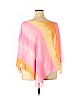 Daisy Fuentes 100% Polyester Pink Poncho Size 1X - photo 2