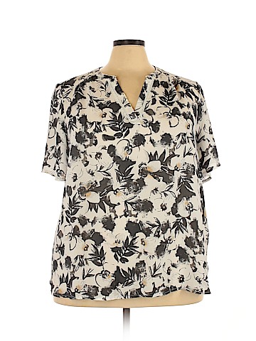 Lane Bryant Short Sleeve Blouse (view 1)