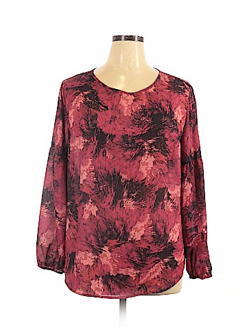 Ava & Viv Long Sleeve Blouse (view 1)