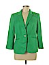 Limited Collection 100% Polyester Green Blazer Size M - photo 1