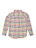 Lands' End 100% Cotton Checkered-gingham White Long Sleeve Button-Down Shirt Size M (youth) - photo 2