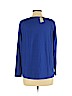 Ann Taylor LOFT Blue Long Sleeve Top Size M (petite) - photo 2