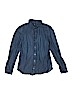Gap Kids 100% Cotton Blue Long Sleeve Button-Down Shirt Size XL (kids) - photo 1