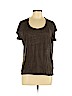 MICHAEL Michael Kors 100% Linen Green Short Sleeve T-Shirt Size M - photo 1