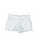 Maria Casero 100% Cotton Print Blue Shorts Size 8 - photo 1