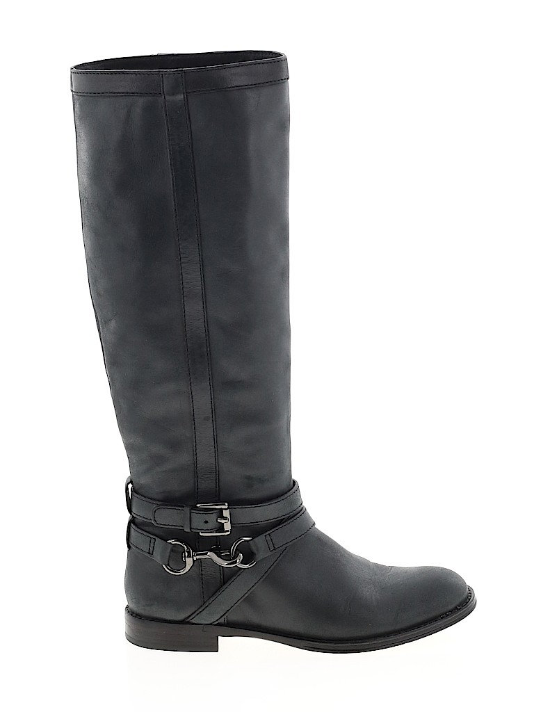Coach Gray Boots Size 6 - photo 1