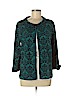 JM Collection 100% Cotton Blue Cardigan Size M - photo 1