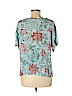 Generation Love Blue Short Sleeve Blouse Size M - photo 2
