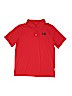 Under Armour 100% Polyester Red Short Sleeve Polo Size L (youth) - photo 1