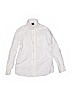Gap Kids 100% Cotton Solid White Long Sleeve Button-Down Shirt Size M (kids) - photo 1