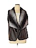 Mushka by Sienna Rose 100% Polyester Brown Vest Size XL - photo 1