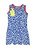 Three Friends 100% Cotton Blue Dress Size 7 - photo 1